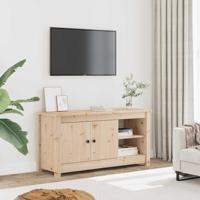 Tv-meubel 103x36,5x52 cm massief grenenhout - thumbnail