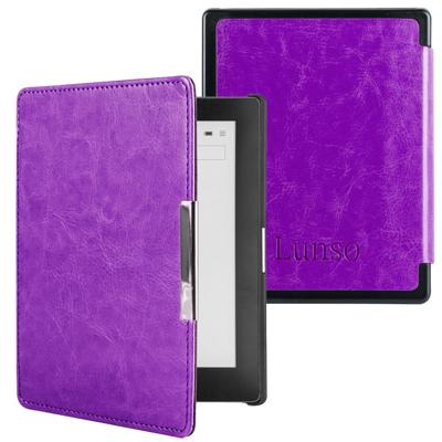 Lunso Kobo Aura Edition 1 hoes (6 inch) - sleepcover - Paars