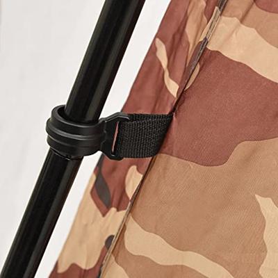 VidaXL Zwembadtent 660x580x250 cm stof camouflage
