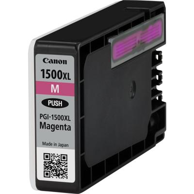 Canon inktcartridge PGI-1500XL, 780 pagina's, OEM 9194B001, magenta