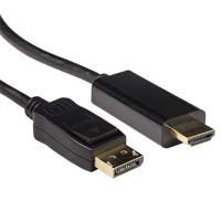 ACT AK3987 Verloopkabel DisplayPort Male/HDMI-A Male - 50 cm - thumbnail