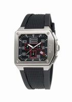 Horlogeband Breil BW0395 Kunststof/Plastic Zwart 21mm - thumbnail