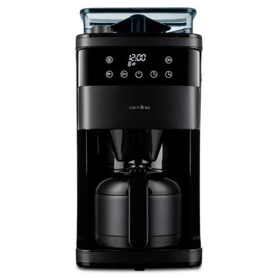 Digitaal geïsoleerd filterkoffiezetapparaat met molen - MEDION - 1000W - 1,0L - Zwart