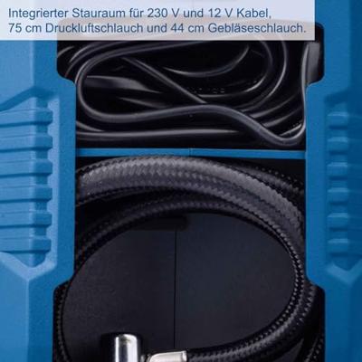 SCHEPPACH 20V IXES 10 bar hybride elektrische compressor - Voeding: accu/net/sigarettenaansteker - zonder accu of lader - Airforce 6 SCHEPPACH 20V IXES 10 bar hybride elektrische compressor - Voeding: accu/net/sigarettenaansteker - zonder accu of lader - Airforce 6