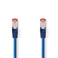 CAT6 S/FTP-Netwerkkabel | RJ45 Male - RJ45 Male | 0,25 m | Blauw - thumbnail