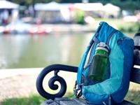 Leifheit 3267 flip tritan drinkfles 550 ml groen - thumbnail