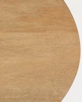 Kave Home Salontafel Leska 120 x 65cm - Naturel - Rond - thumbnail