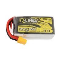Tattu LiPo accupack 14.8 V 1550 mAh Aantal cellen: 4 120 C Softcase XT60 - thumbnail