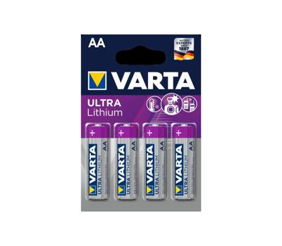 Batterij varta ultra lithium 4x aa Batterij varta ultra lithium 4x aa