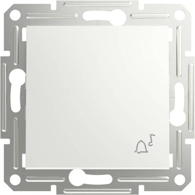 Schneider Electric EPH0870121D Knop met belsymbool Asfora Wit (RAL 9003) 1 stuk(s) Schneider Electric EPH0870121D Knop met belsymbool Asfora Wit (RAL 9003) 1 stuk(s)