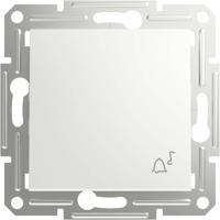 Schneider Electric EPH0870121D Knop met belsymbool Asfora Wit (RAL 9003) 1 stuk(s) - thumbnail