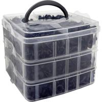 HP Autozubehör 14651 Bevestigingsklemset (l x b) 17 cm x 17 cm - thumbnail