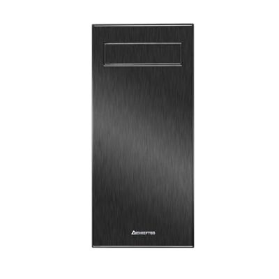 Chieftec AL-02B-TG-OP Tower PC-behuizing Zwart