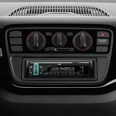JVC KD-X161 - Handsfree cd-radio (krachtige tuner, audioprocessor, USB-, Android- en Spotify-bediening), 4 x 50 W, zwart