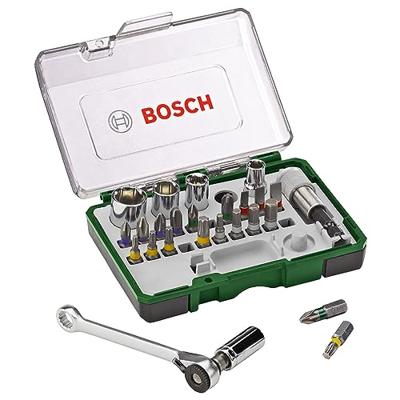Bosch Accessories Promoline 2607017160 Dopsleutelset Metrisch 1/4 (6.3 mm) 27-delig Bosch Accessories Promoline 2607017160 Dopsleutelset Metrisch 1/4 (6.3 mm) 27-delig