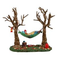 Camping Hammock Buddy Kerst - Lemax - thumbnail