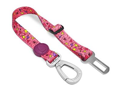 Morso honden autogordel gerecycled pink think roze