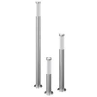 VidaXL 3-delige tuinlampenset waterdicht roestvrij staal - thumbnail