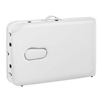 Inklapbare massagetafel - 185 x 60 x 59 cm - 180 kg - Wit - thumbnail