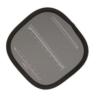 Helios opvouwbare grijskaart 30cm met schaal