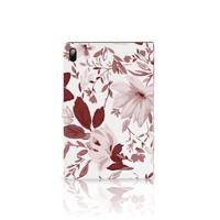 Hoes Samsung Galaxy Tab S7 FE | S7+ | S8+ Watercolor Flowers - thumbnail