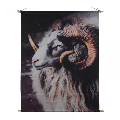 Wandkleed Cosy Ram 50 LED 100x135cm Wandkleed Cosy Ram 50 LED 100x135cm