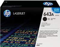 HP 643A originele zwarte LaserJet tonercartridge - thumbnail