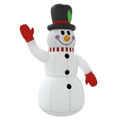 VidaXL Sneeuwpop opblaasbaar met led's 120 cm VidaXL Sneeuwpop opblaasbaar met led's 120 cm