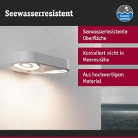 Paulmann Silma 94868 LED-buitenlamp met bewegingsmelder (wand) LED 11 W Wit - thumbnail