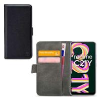 Mobilize Classic Gelly Wallet Book Case realme C21Y Black - thumbnail