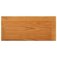 Opbergkast 50x22x110 cm massief eikenhout - thumbnail