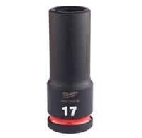 Milwaukee Accessoires shockwave krachtdop 1/2" lang 17 mm | 1 stuk - 4932480335 - thumbnail
