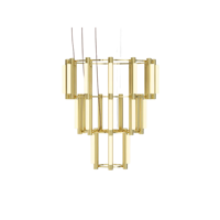 A-N-D - Pipeline Kroonluchter 10 Hanglamp - thumbnail