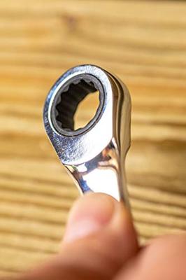 Stanley handgereedschap RINGSTEEKSLEUTELSET MET RATELRING 12 DELIG - STMT82847-0 - thumbnail