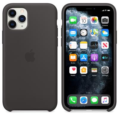 Apple silicone case iPhone 11 Pro black