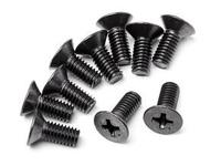HPI - Flat head screw m4 x 10mm (10 pcs) (Z622) - thumbnail