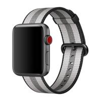 Apple Woven Nylon Apple Watch 38mm / 40mm / 41mm Black - thumbnail