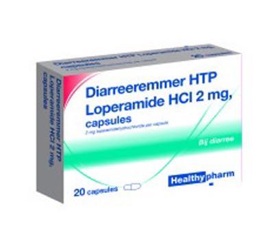 Healthypharm Loperamide 2mg diarreeremmer 20 Capsules