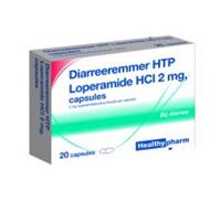 Healthypharm Loperamide 2mg diarreeremmer 20 Capsules - thumbnail