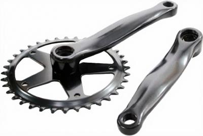 Hulzebos Cycle Parts B.V. Kettingwiel 46t-st-170 alu zwart 1/8"