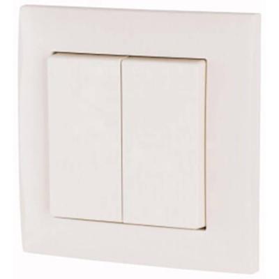 CPAD-00/194 Eaton xComfort 2-kanaals Wandtoets Wit CPAD-00/194 Eaton xComfort 2-kanaals Wandtoets Wit