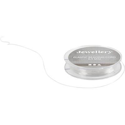 Creativ Company Elastisch koord, dikte 0,5 mm, 10 m/ 1 rol