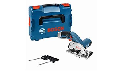 Bosch Professional GKS 12V-26 + L-Boxx Clic&go Accu-cirkelzaag Zaagdiepte 90° (max.) 26.5 mm Incl. koffer, Zonder accu 12 V