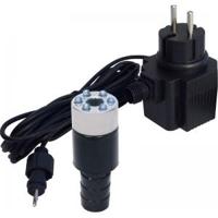 1 LED-LIGHT met vervangbare LED krans warmwit - thumbnail