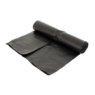 Afvalzak LDPE 65/25x140cm T70 Zwart (10 rol à 10 stuks)