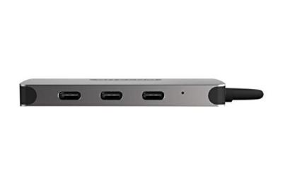 Sitecom CN-386 USB-C Hub 4 Port | USB-C naar 3X + 1x UBS-C Power Delivery Port Adapter met 10 Gbps gegevens, 7,5 W vermogen - voor MacBook Pro/Air, Chromebook en andere, apparaten