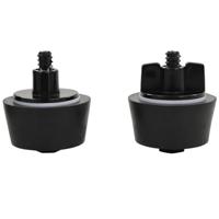 VidaXL Zwembad gizzmo vorstbeschermer met 2 winterstops hdpe - thumbnail