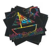 Colorations - kraskaart regenboog kleuren, set van 25 - thumbnail