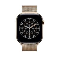 Apple Watch Band - Milanees bandje - 46 mm - Goud - M/L - thumbnail