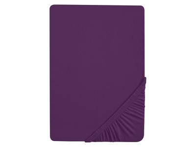 Biberna Jersey hoeslaken (Violet, 140-160 x 200 cm)